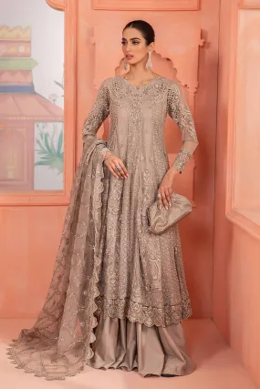 3 Piece Embroidered Net Suit | SF-PF24-03