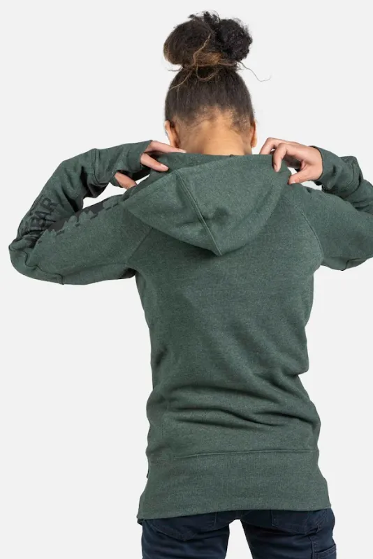 Anna Pullover Hoodie - Forest Green