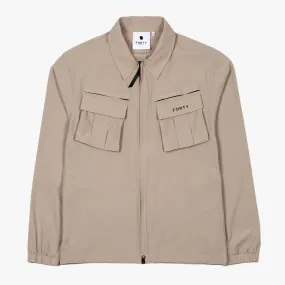 Arran Tech Overshirt (Stone)