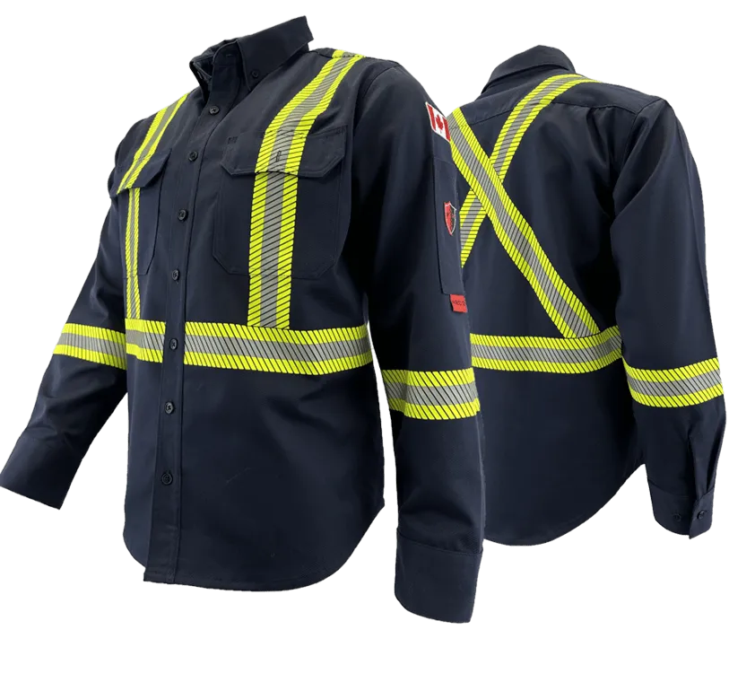 Atlas Guardian® Hi-Vis FR / AR Work Shirt 404STNB