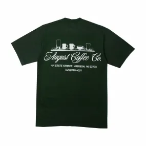 August Coffee Co. Pocket T-Shirt (Ivy)