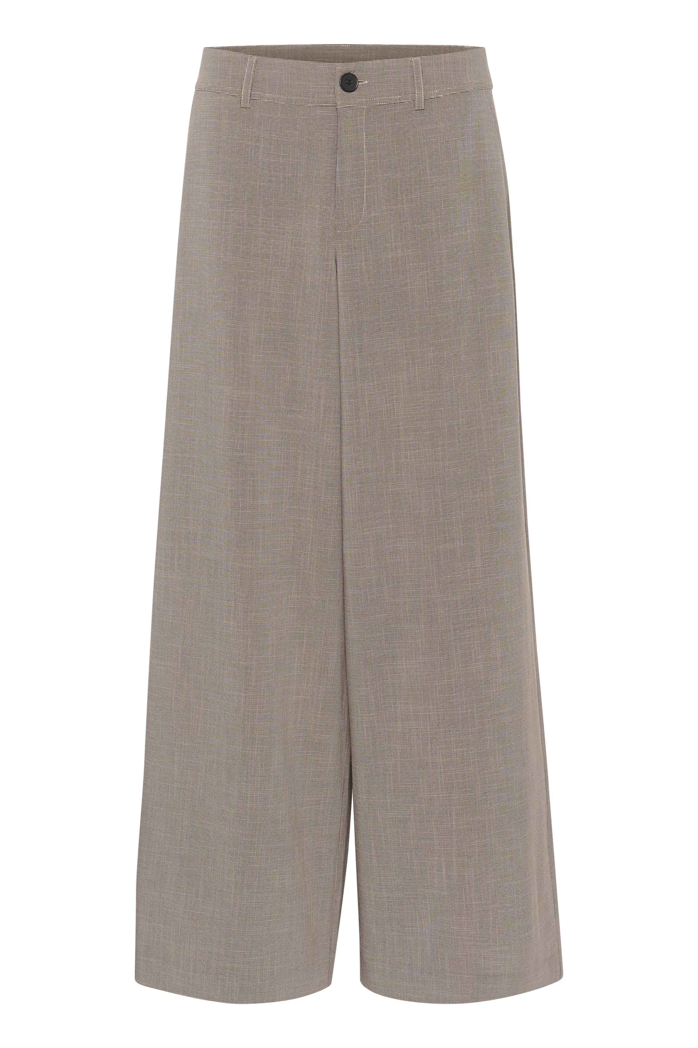 Bartholine Wide Trouser in Dune Check