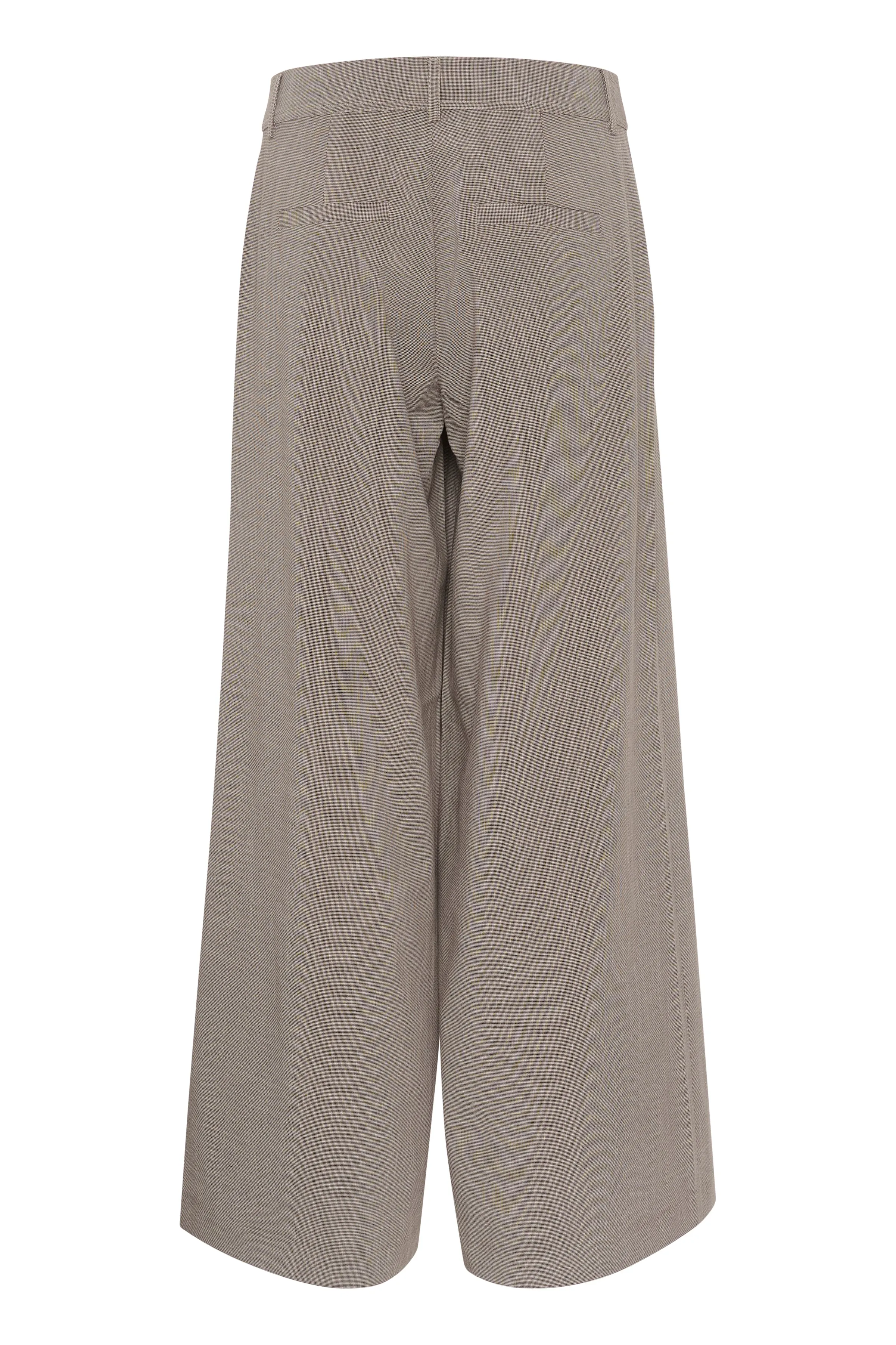 Bartholine Wide Trouser in Dune Check