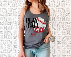 Baseball mom tank, Softball mom tank, sports tank, Baseball mama, Game day tank, Friday night lights, Tball tank