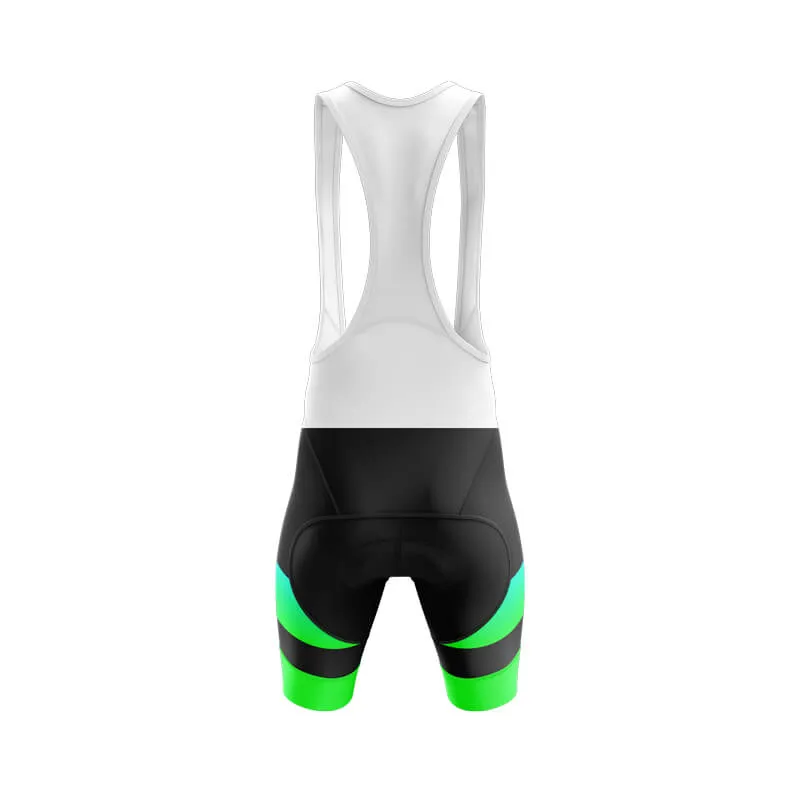 BB Gradient Bibs & Shorts (Green-Teal)