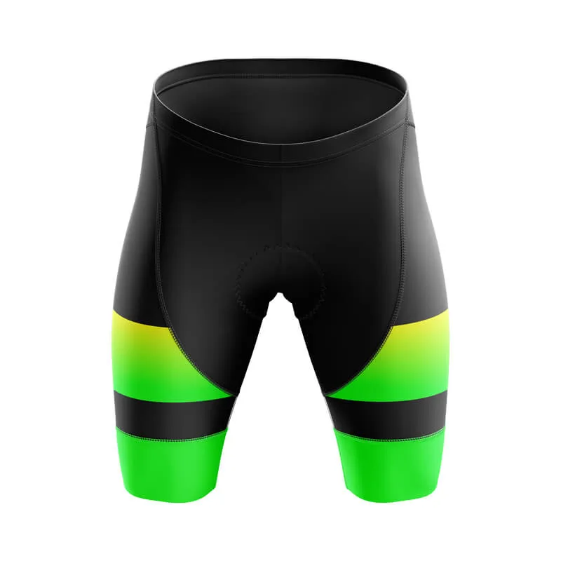 BB Gradient Bibs & Shorts (Green-Yellow)