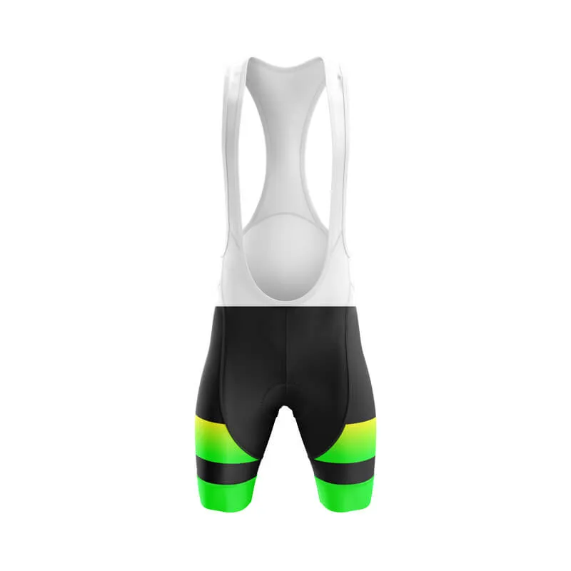 BB Gradient Bibs & Shorts (Green-Yellow)