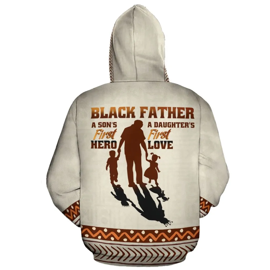 Black Father Premium Hoodie