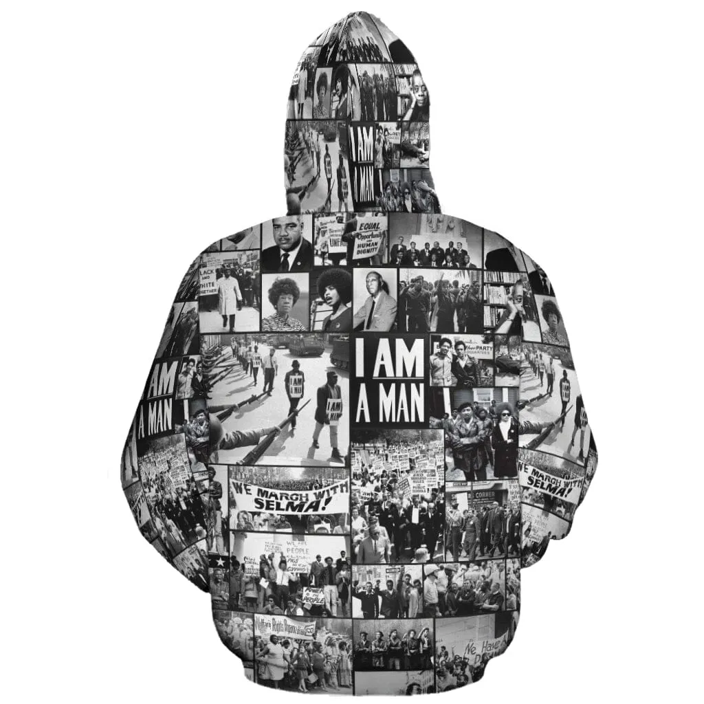 Black Power Images 2 Premium Hoodie