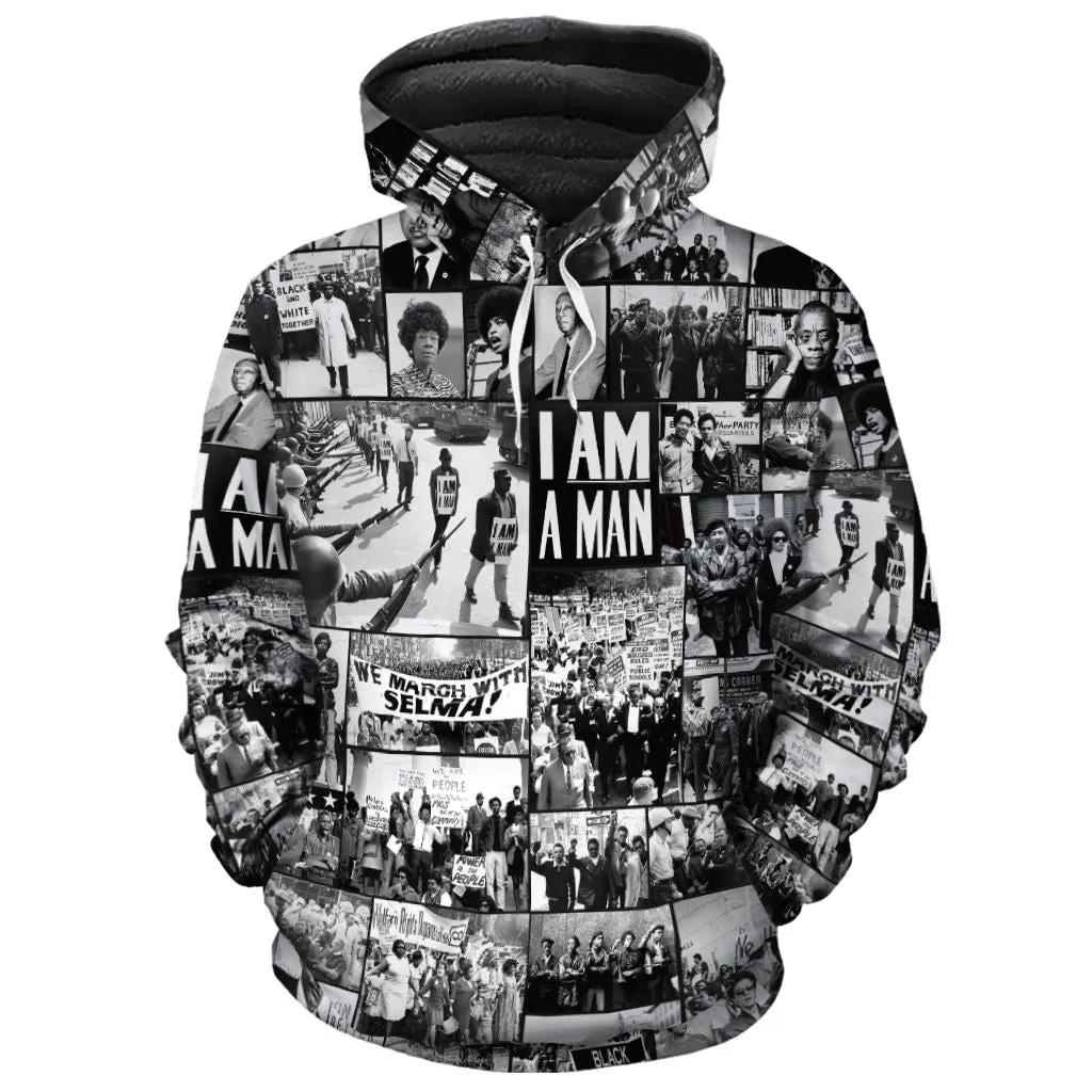 Black Power Images 2 Premium Hoodie