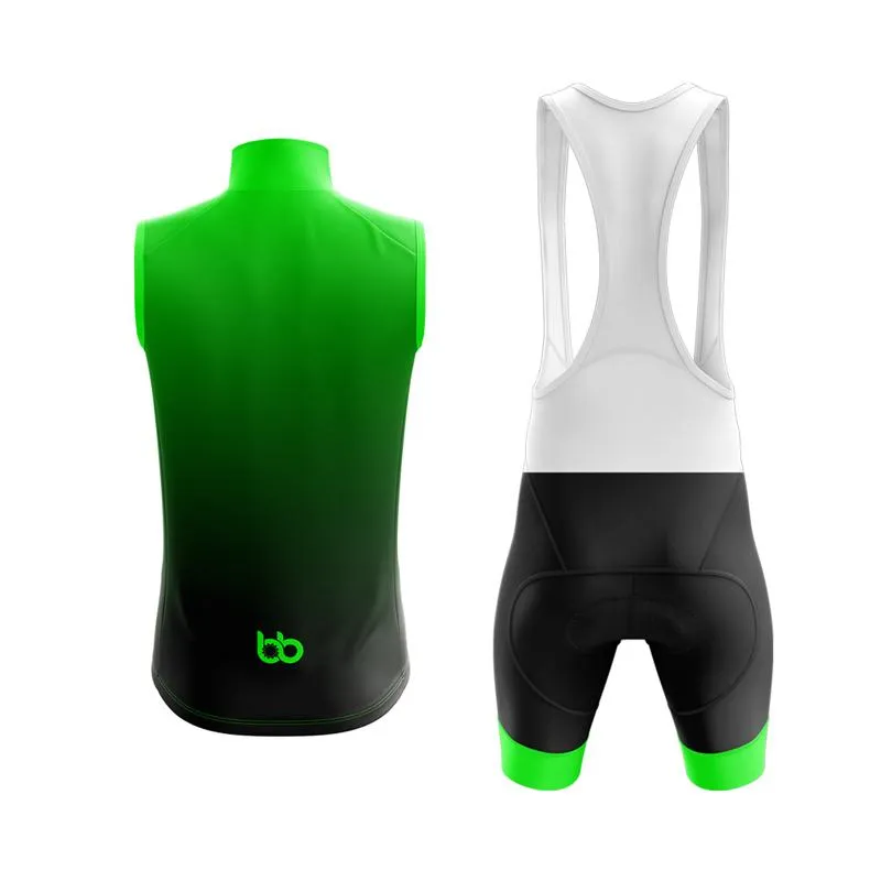 Black to Green Club Cycling Kit