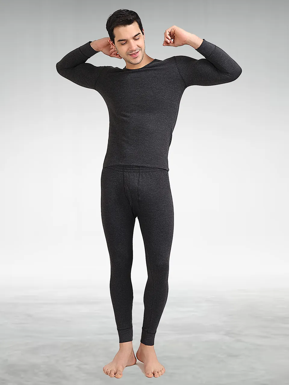 BlazeTech Thermal Set Full Sleeves | Dark Grey