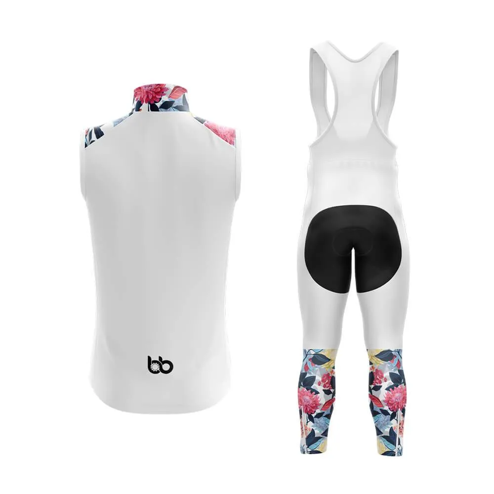 Botanical Garden Floral Sleeves Club Cycling Kit