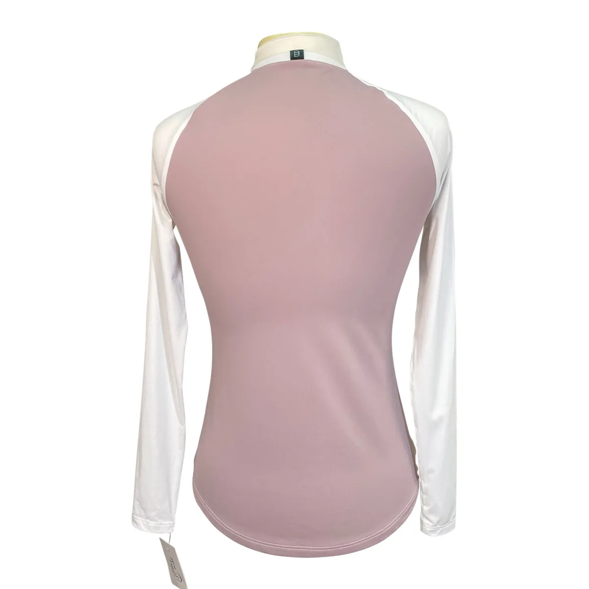 Botori 'Emmi' Raglan Top in Pink/White - Women's Small