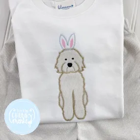 Boy Shirt - Bunny Goldendoodle