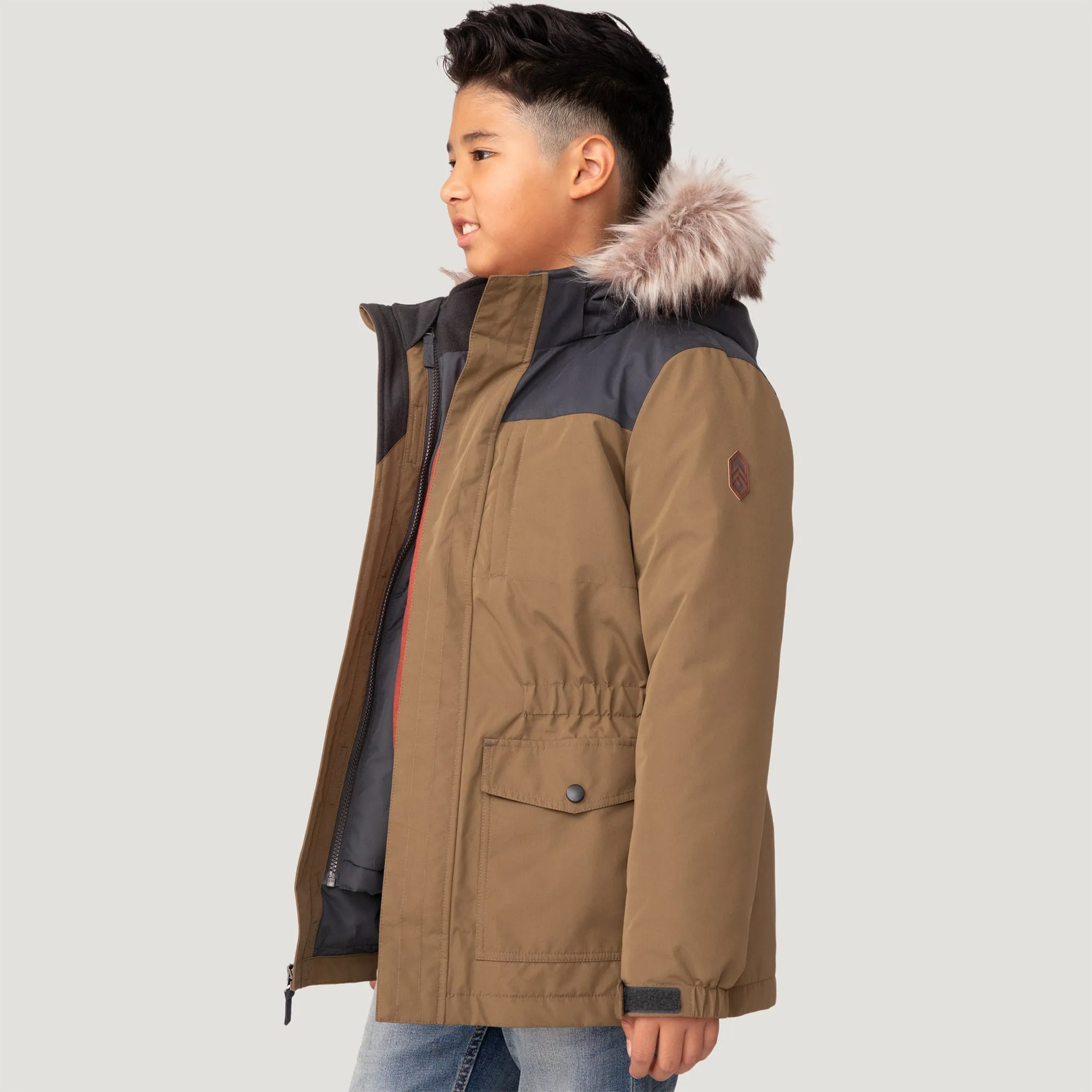 Boys' 3-in-1 Systems Parka Jacket