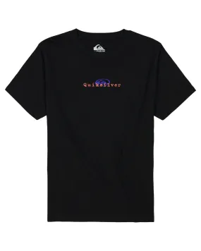 Boys 8-16 Thermal Logo T-Shirt - Black