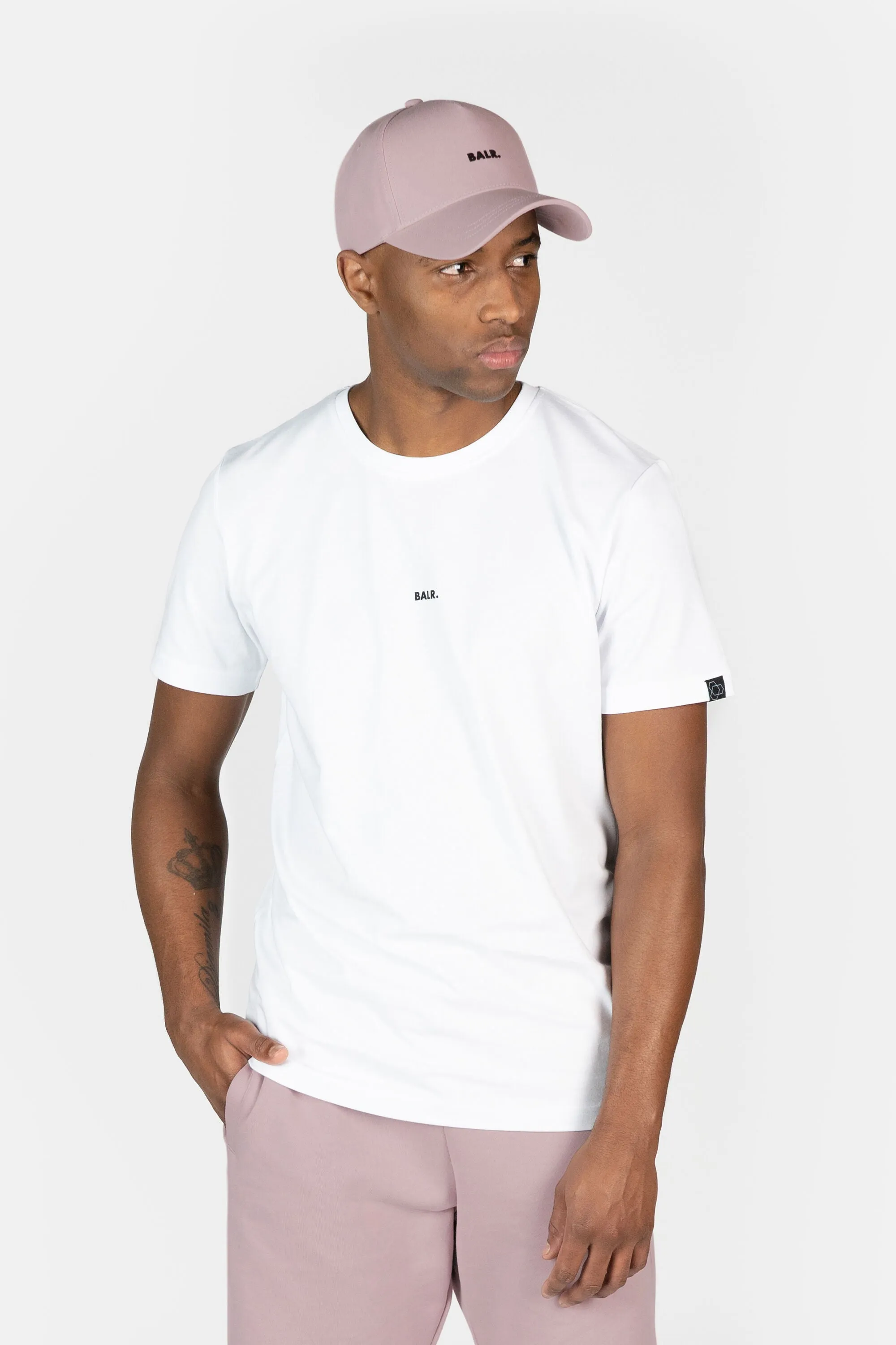 Brand Regular Fit T-Shirt Bright White