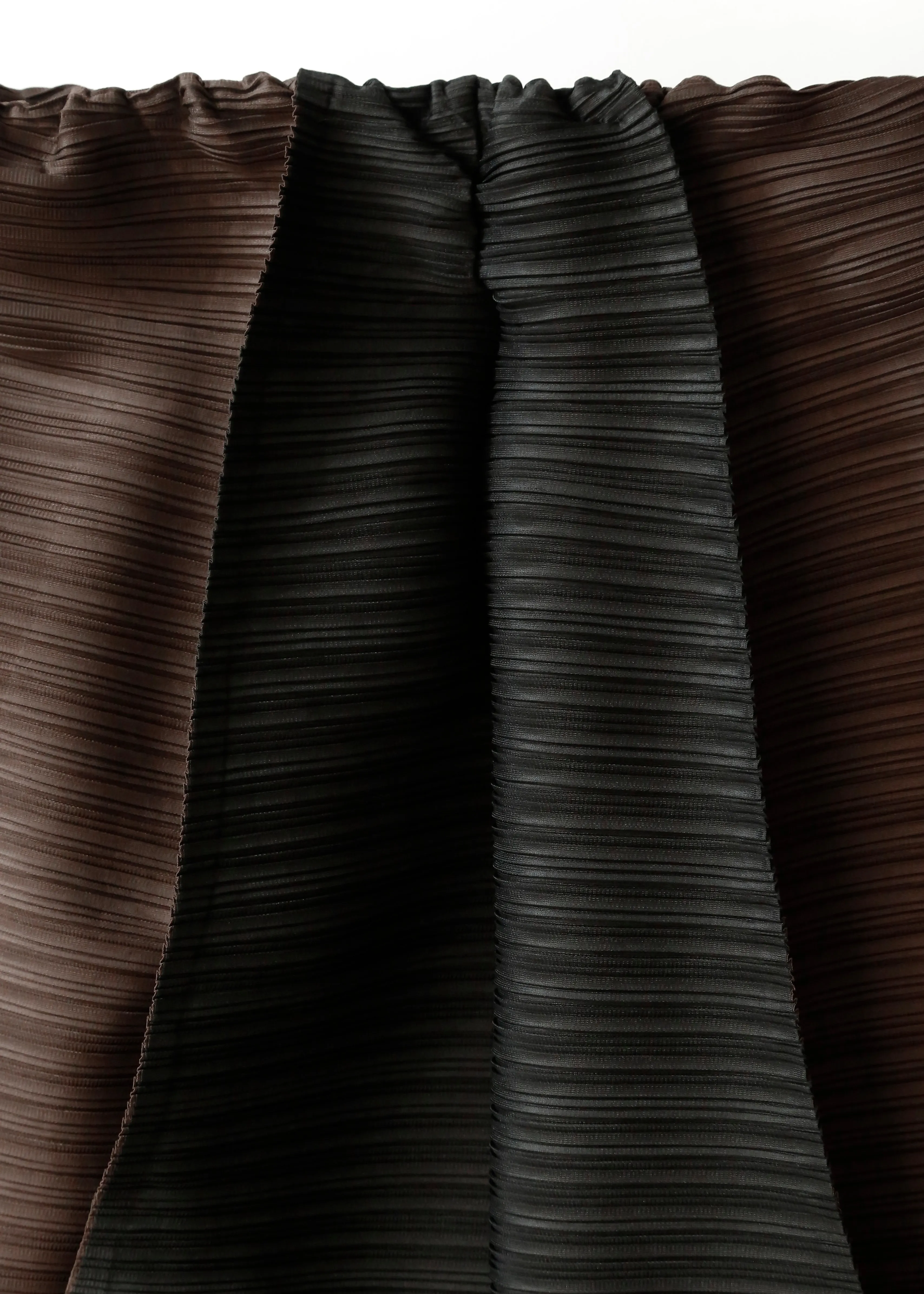 BRISTOL SKIRT  / CHOCOLATE-BLACK