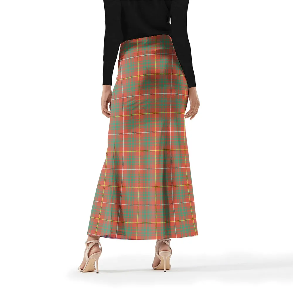 Bruce Ancient Tartan Womens Full Length Skirt