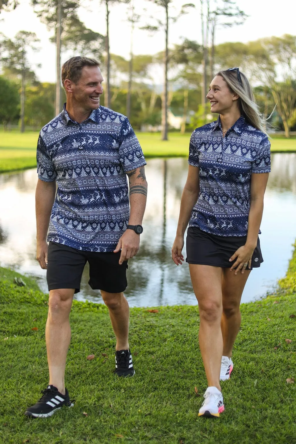 CA Ladies Funky Golf Shirt | Snow Way