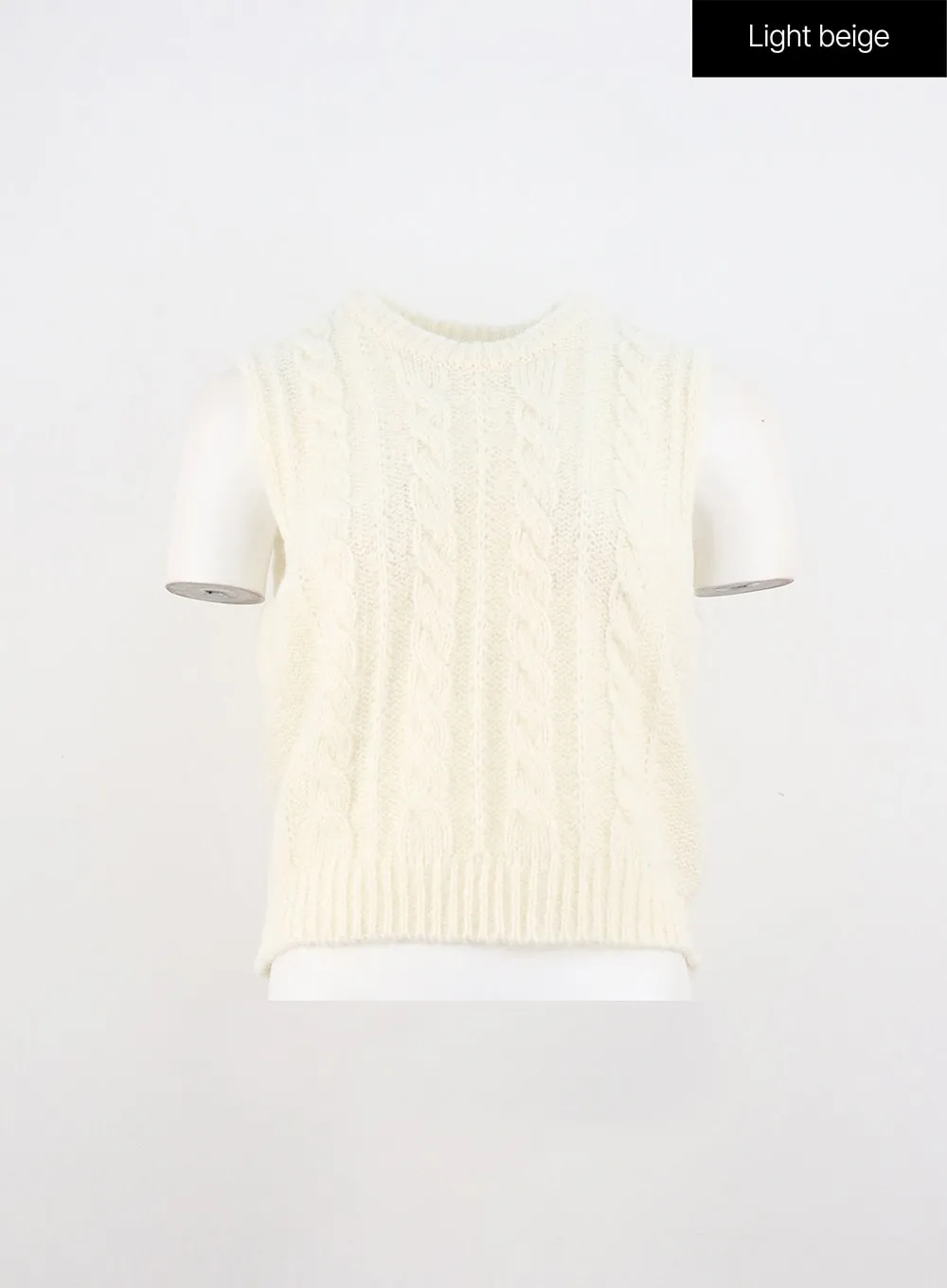 Cable Knit Vest OO312