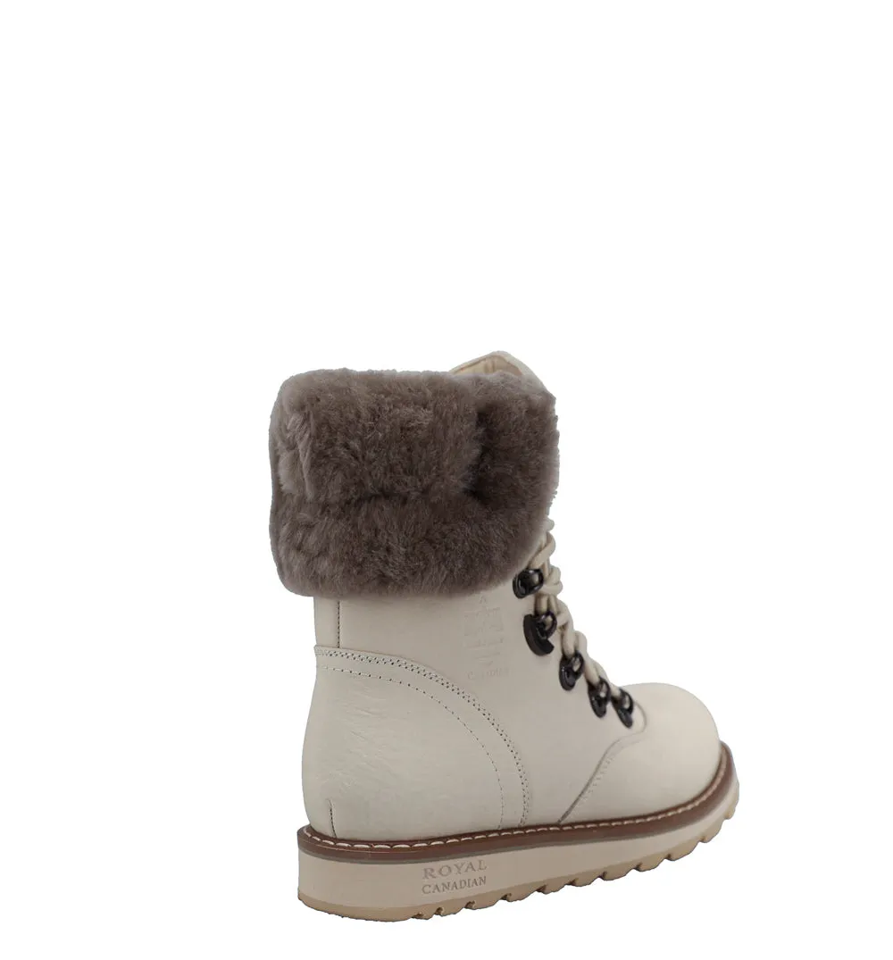 CAMBRIDGE | Women's Winter Boot Pale Ale White