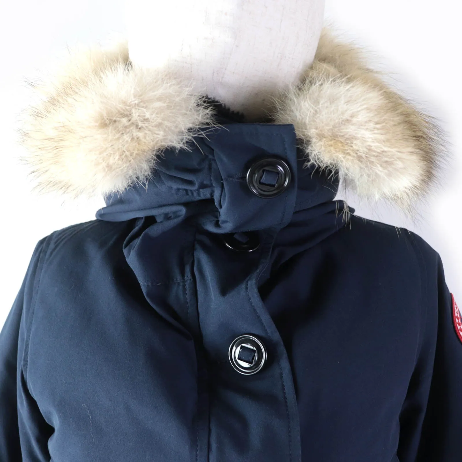 Canada Goose Bronte Parka Down Coat Navy XS