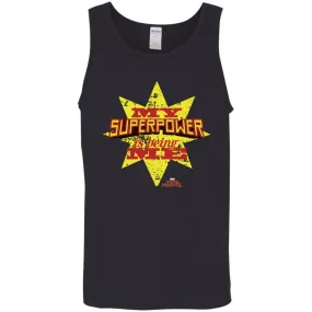 Captain Marvel My Superpower Is Being Me Men Cotton Tank