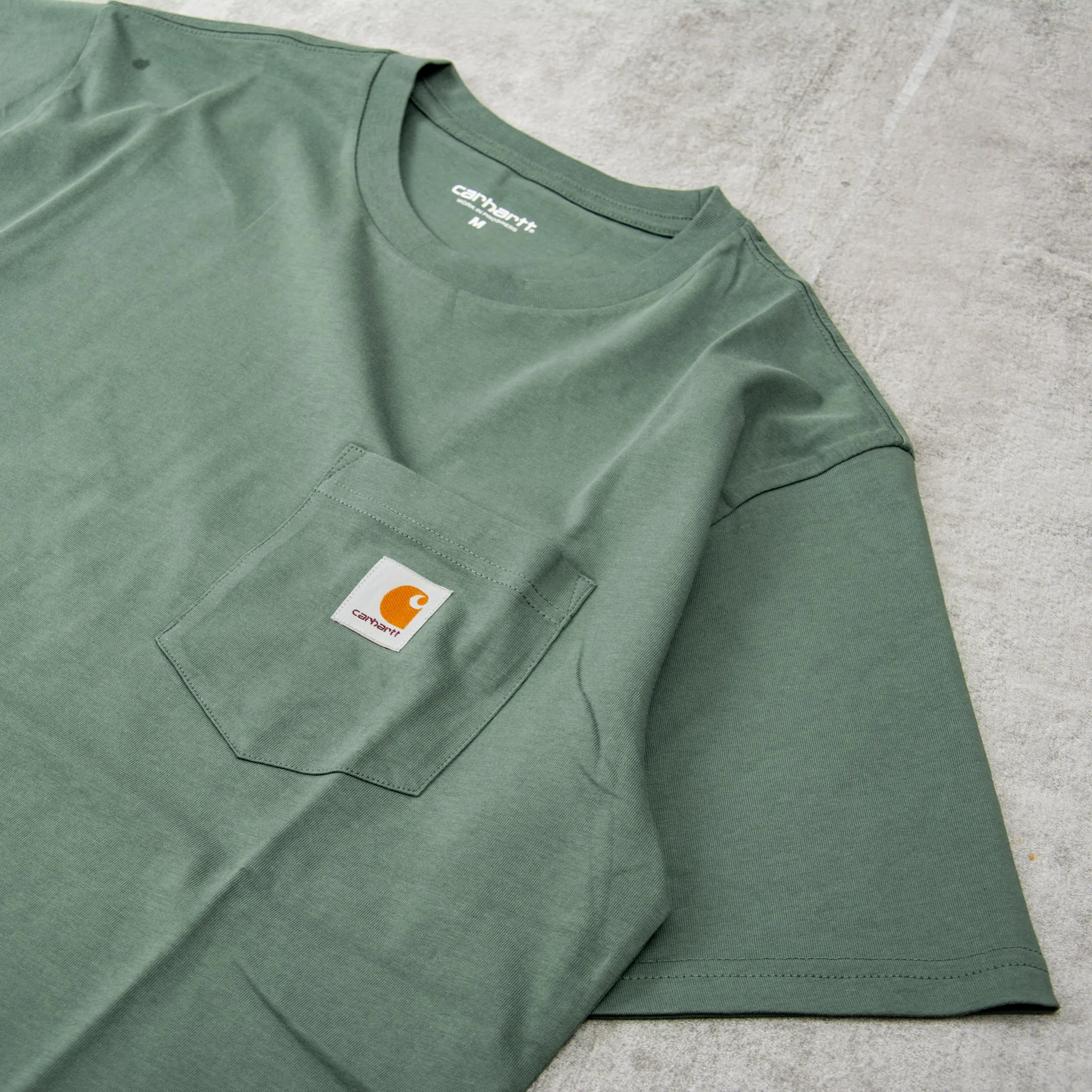 Carhartt WIP Pocket S/S Tee - Duck Green