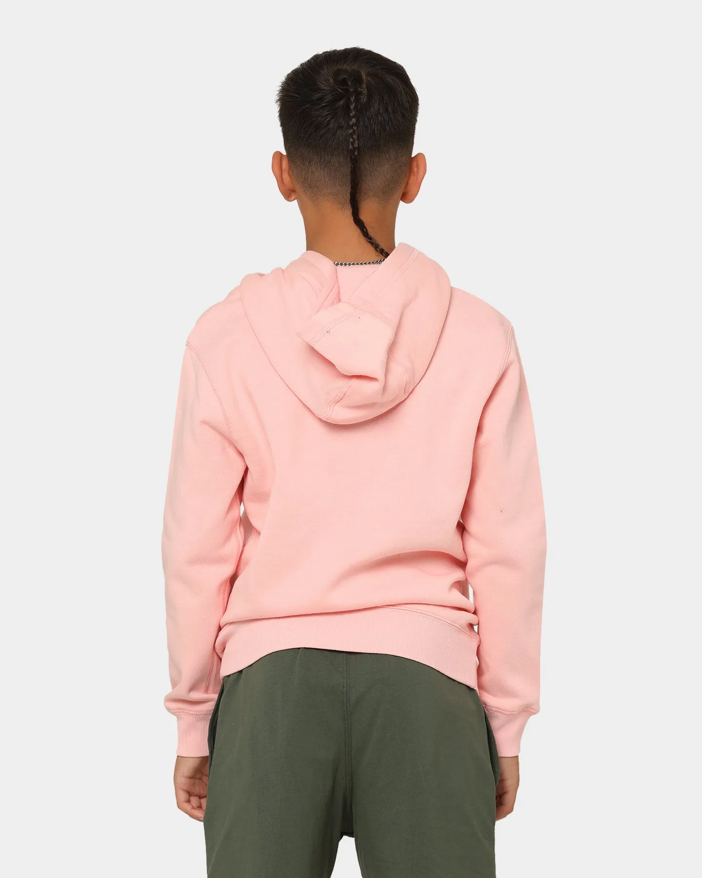 Champion Kids' Script Hoodie Peach Schnapps