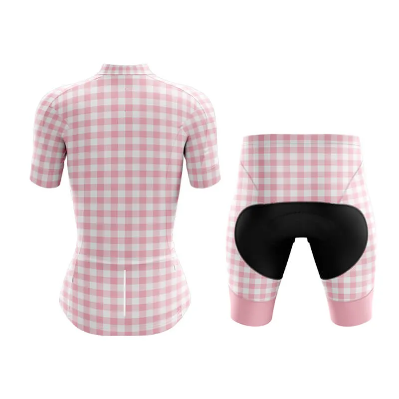 Checkered (Pink) Club Cycling Kit