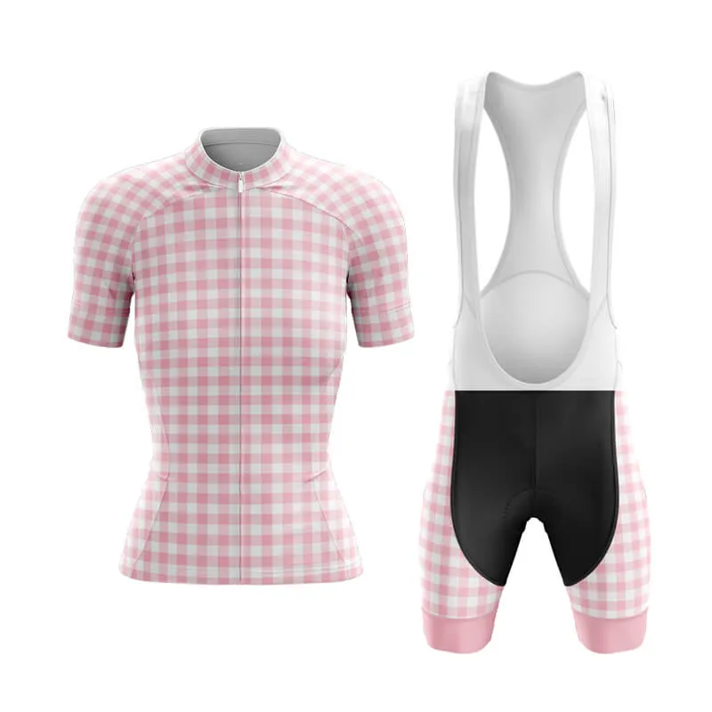 Checkered (Pink) Club Cycling Kit