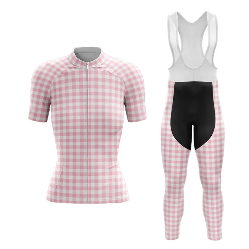 Checkered (Pink) Club Cycling Kit