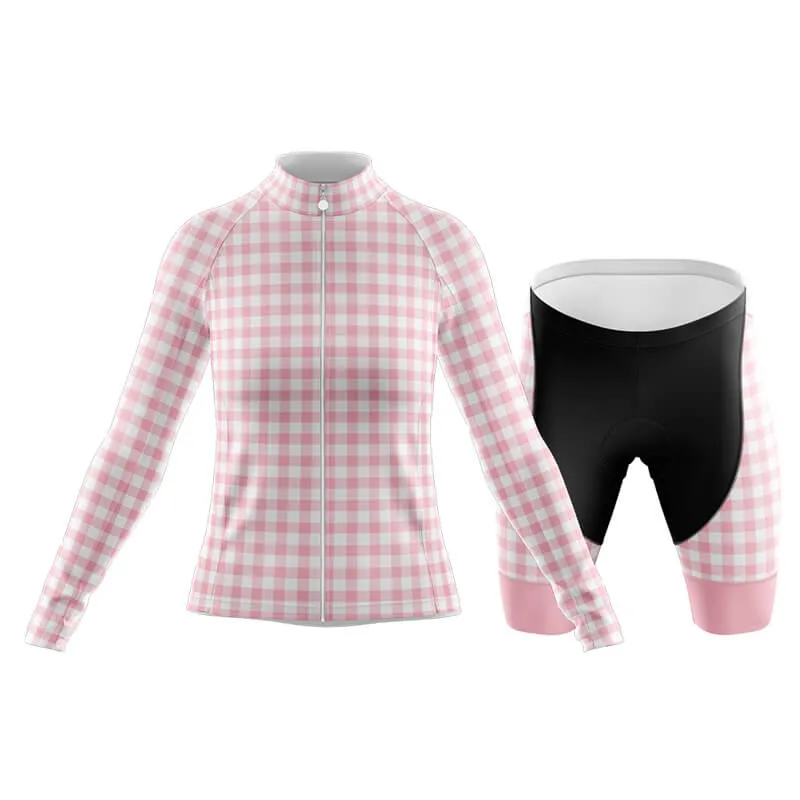 Checkered (Pink) Club Cycling Kit