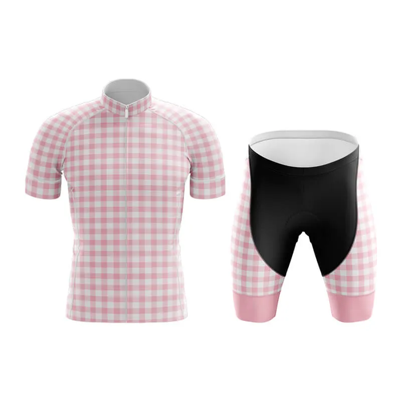 Checkered (Pink) Club Cycling Kit