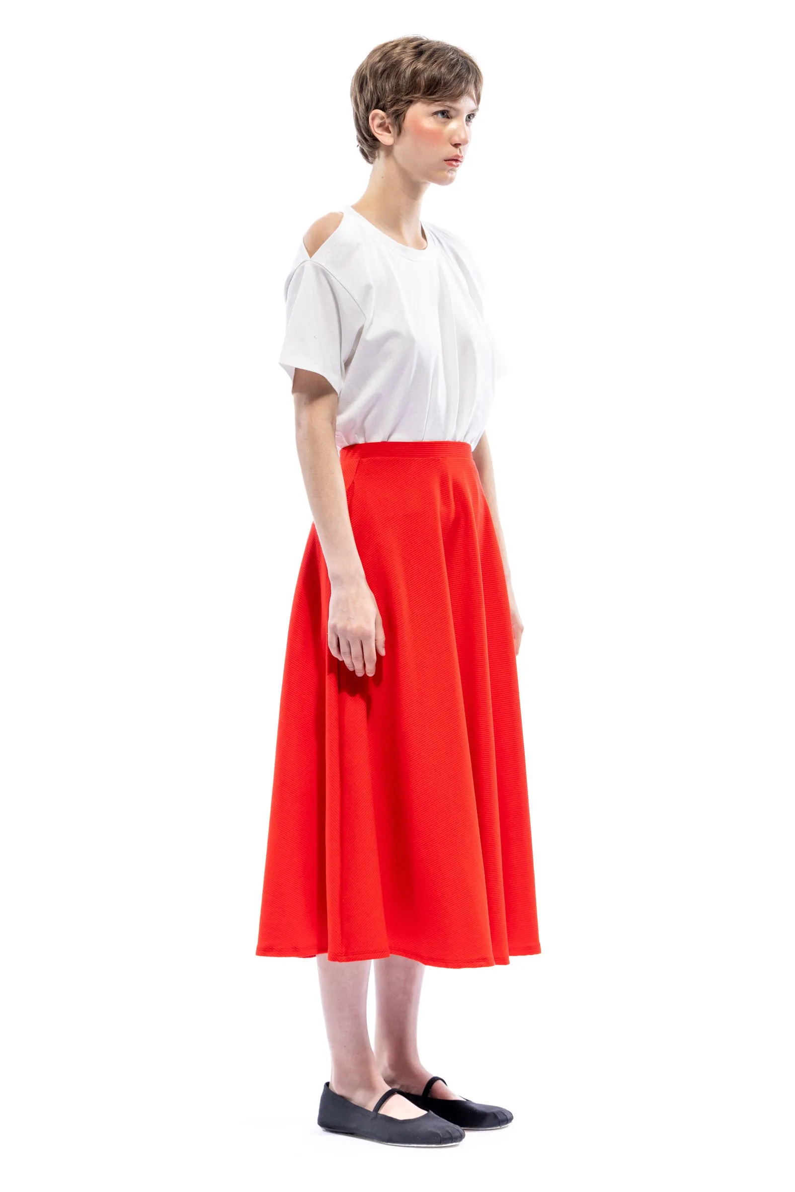 Circular Midi Skirt