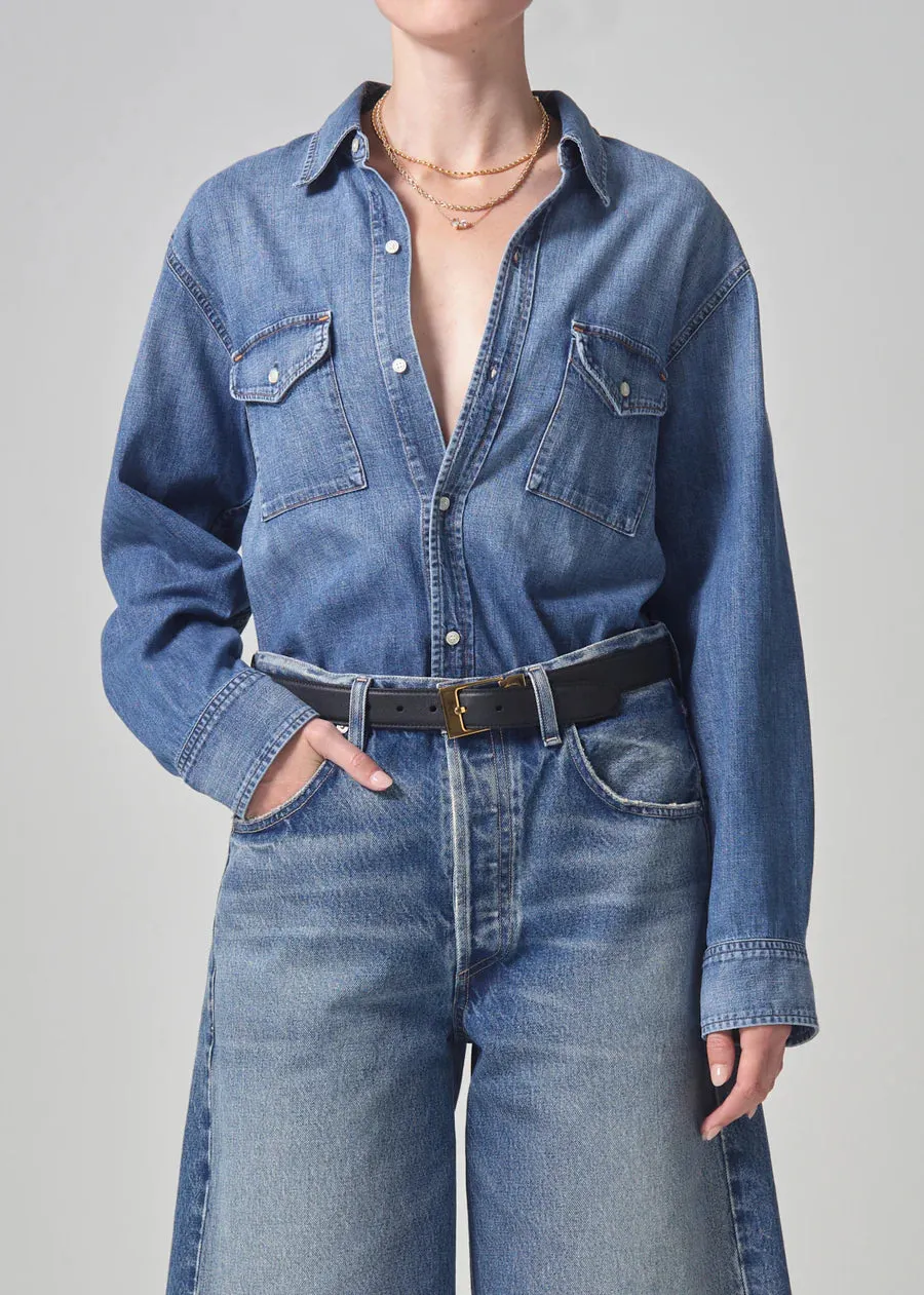 Citizens of Humanity Sera Denim Bodysuit