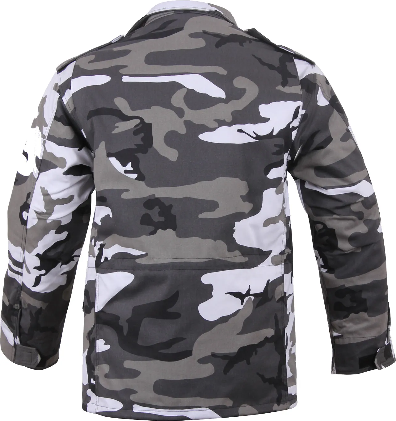 City Camouflage - Military M-65 Field Jacket Tactical Army M1965 Coat