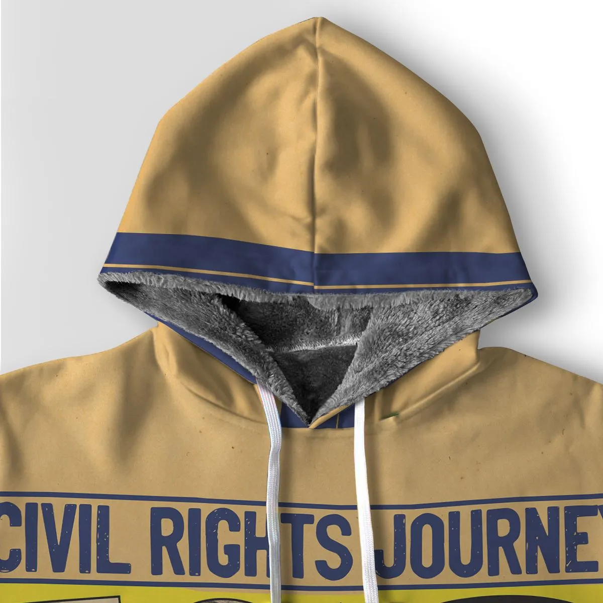 Civil Rights Events in 50s Style Premium Hoodie