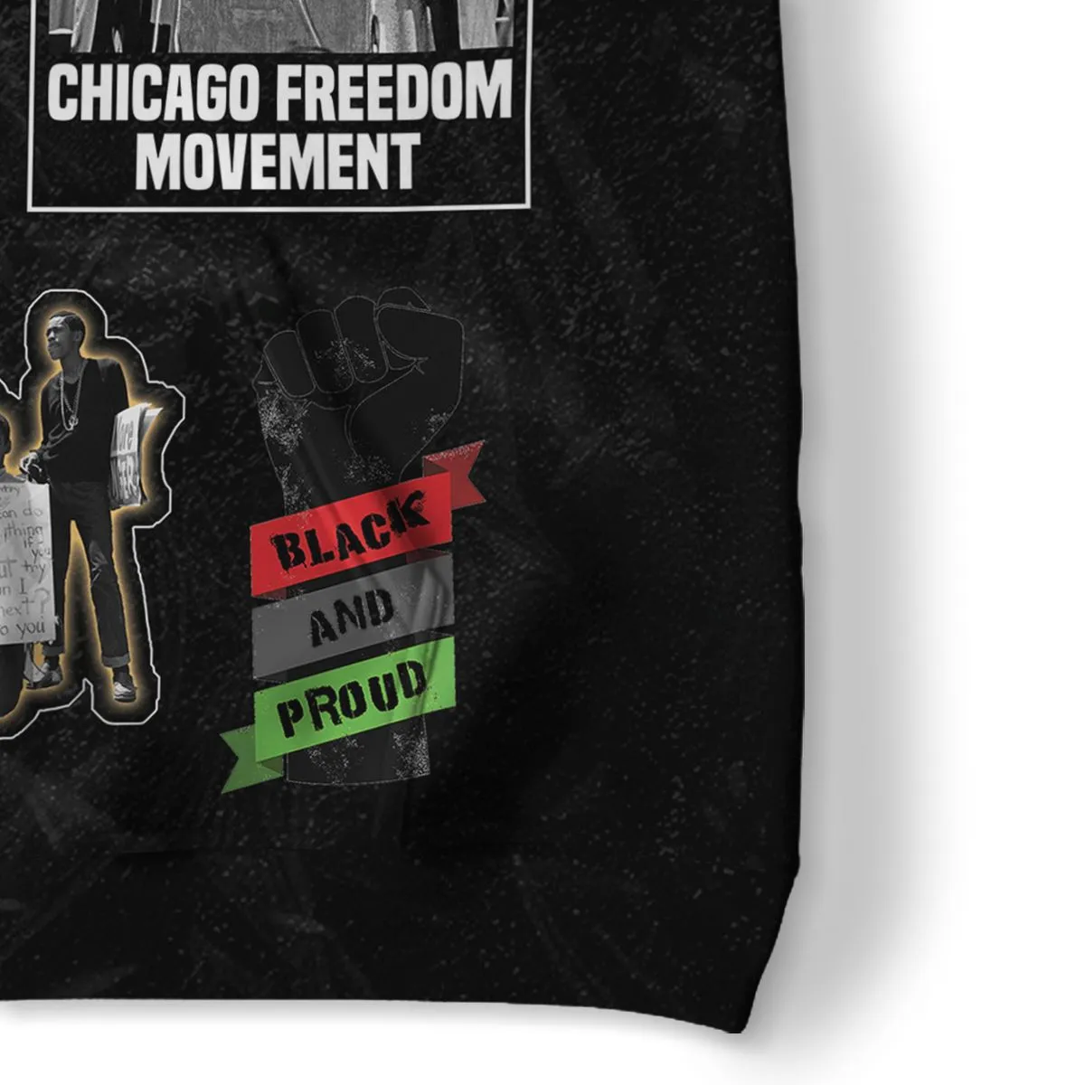 Civil Rights Movement Poster Art Premium Hoodie