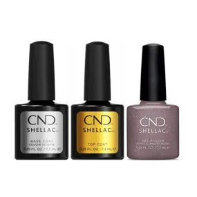 CND - Shellac Combo - Base, Top & Statement Earrings