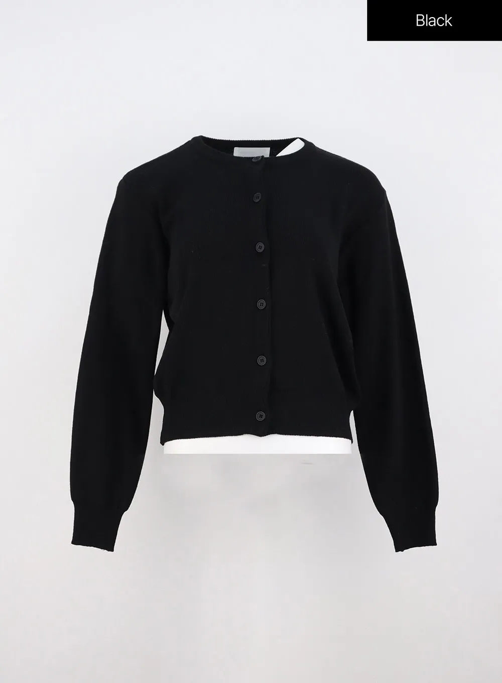 Crew Neck Cardigan IO317