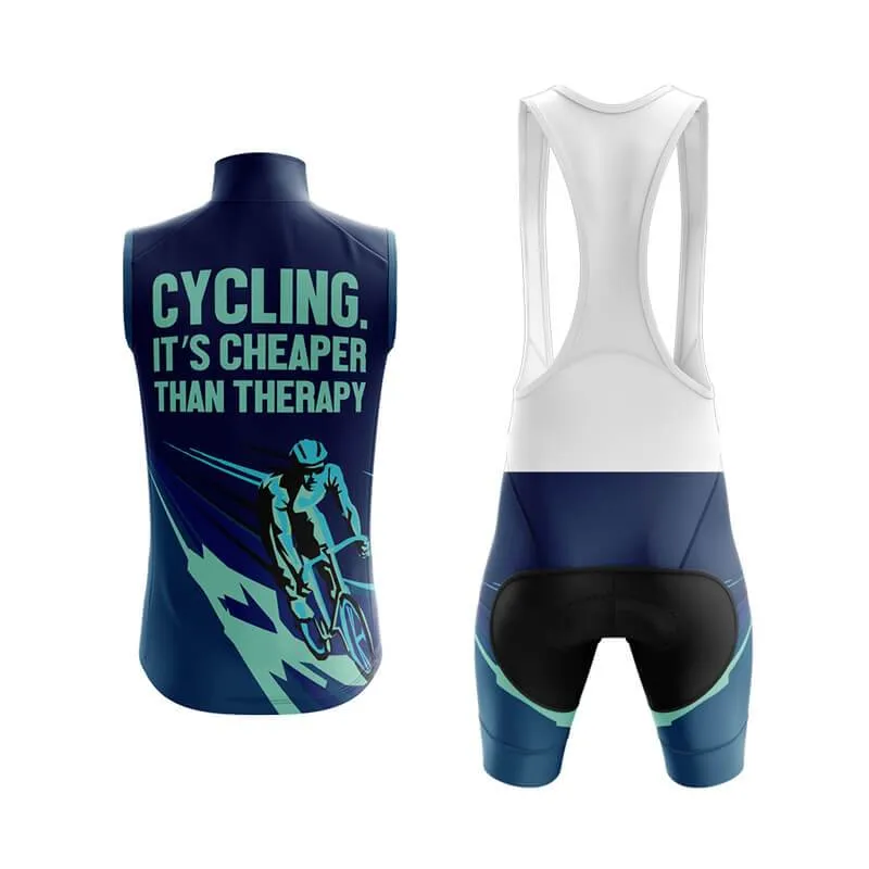 Cycling. It's Cheaper Than Therapy (V2) Club Cycling Kit