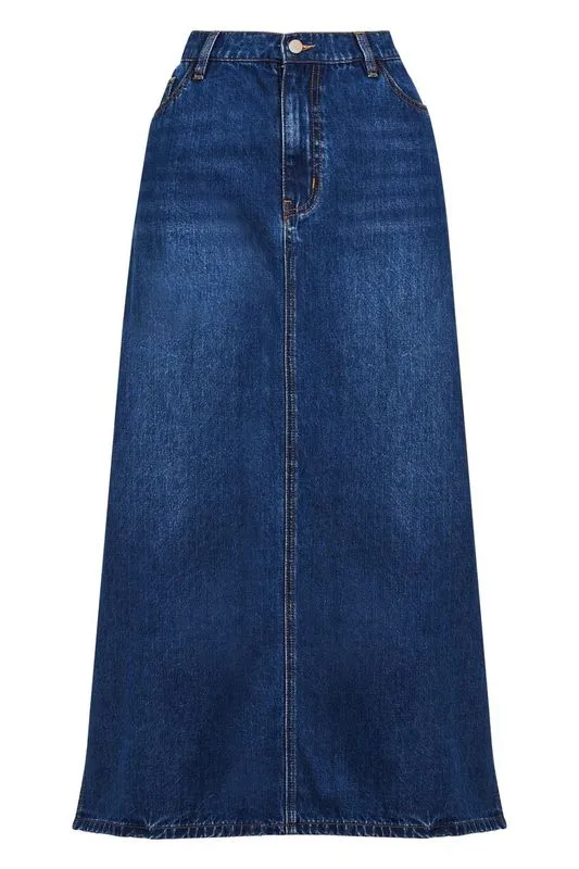 Dalton Denim Skirt - Indigo