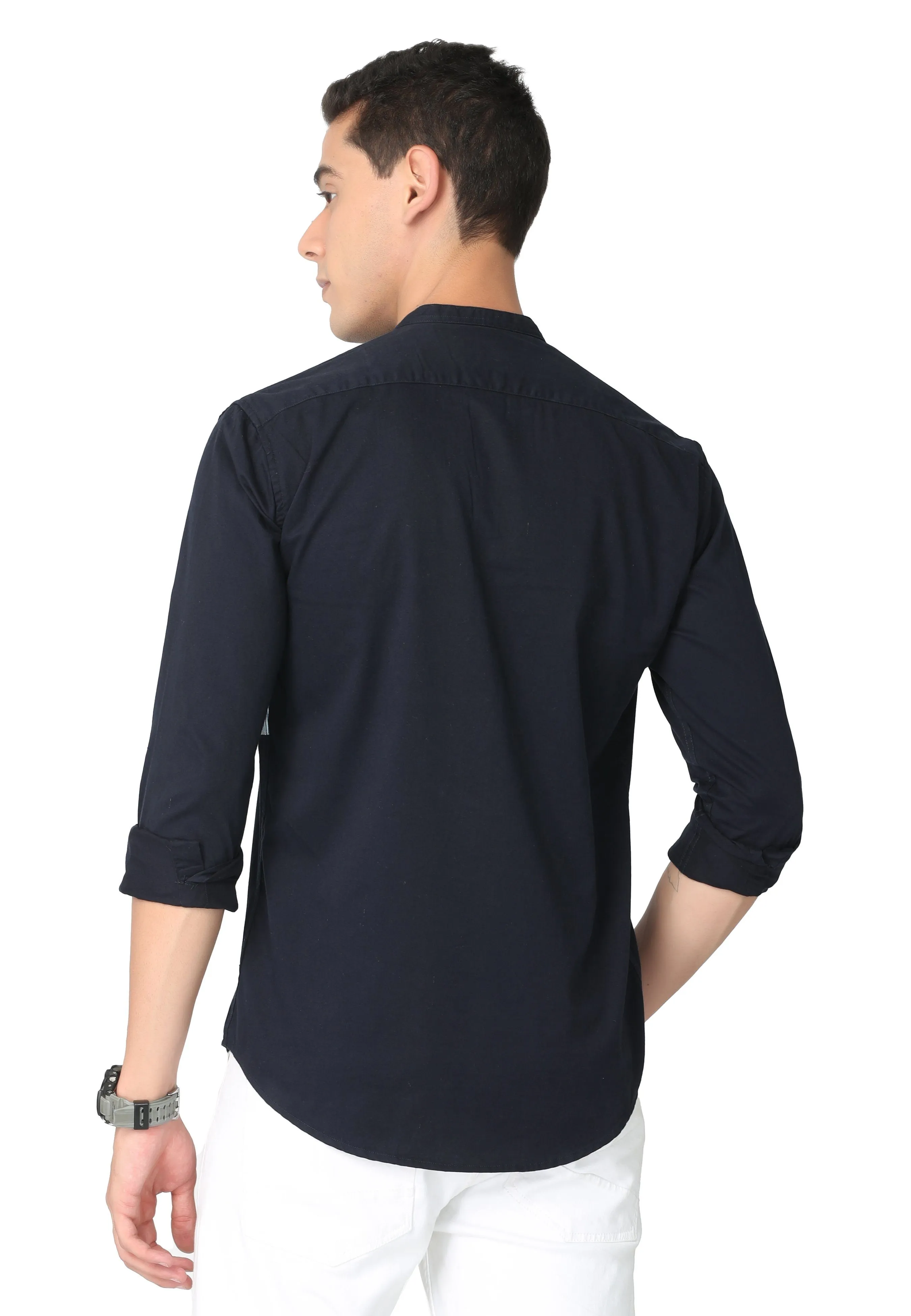 Dark Blue Single Pocket