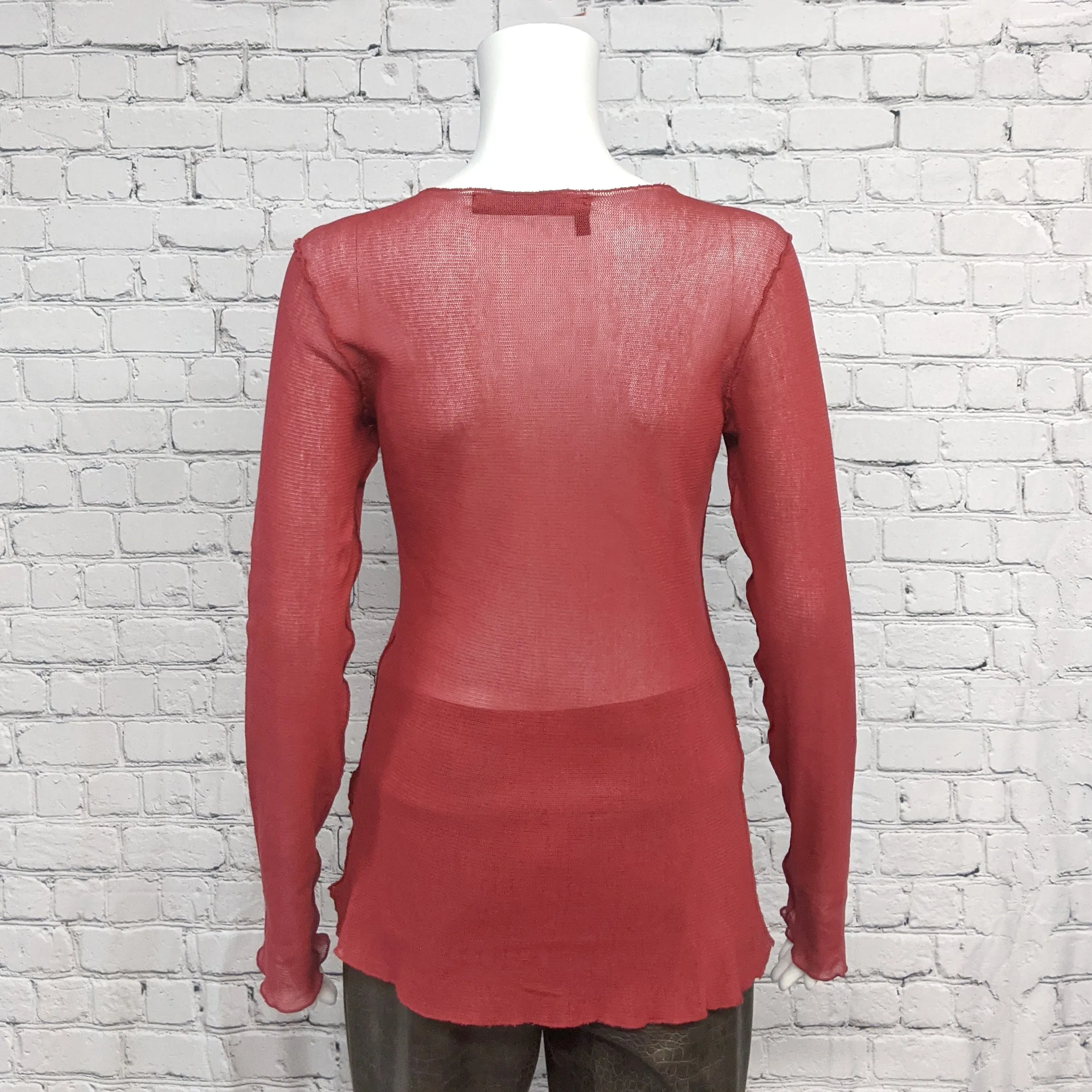 Desiree Top in Garnet by Porto