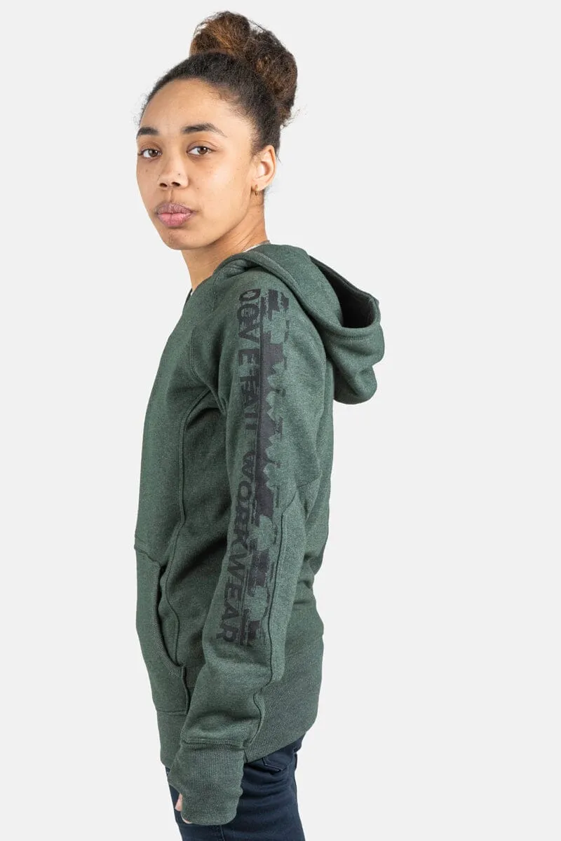 Dovetail Women's - Anna Pullover Hoodie - Forest Green