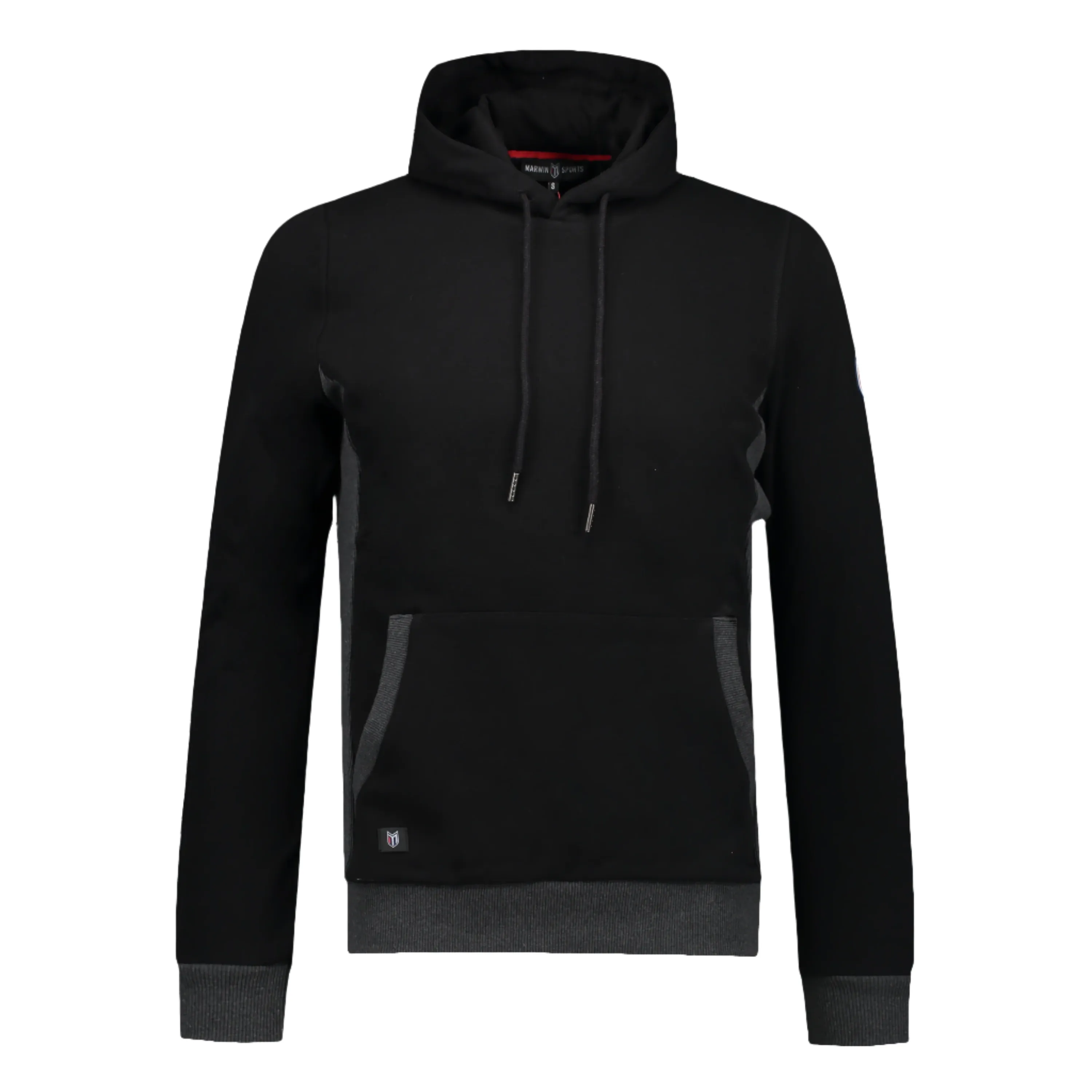 Elliot Black/Grey Men's Pullover Hoodie