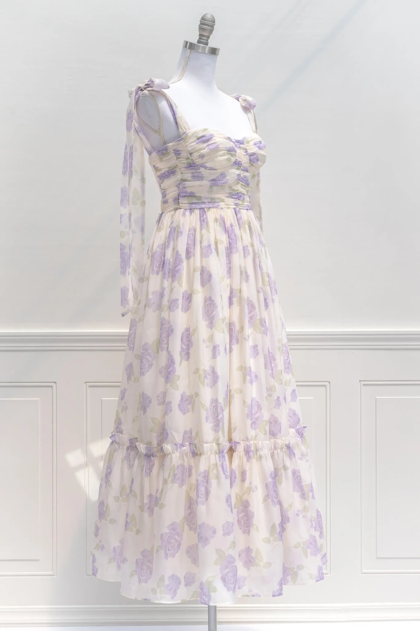 Ever After Midi Dress - Lavender